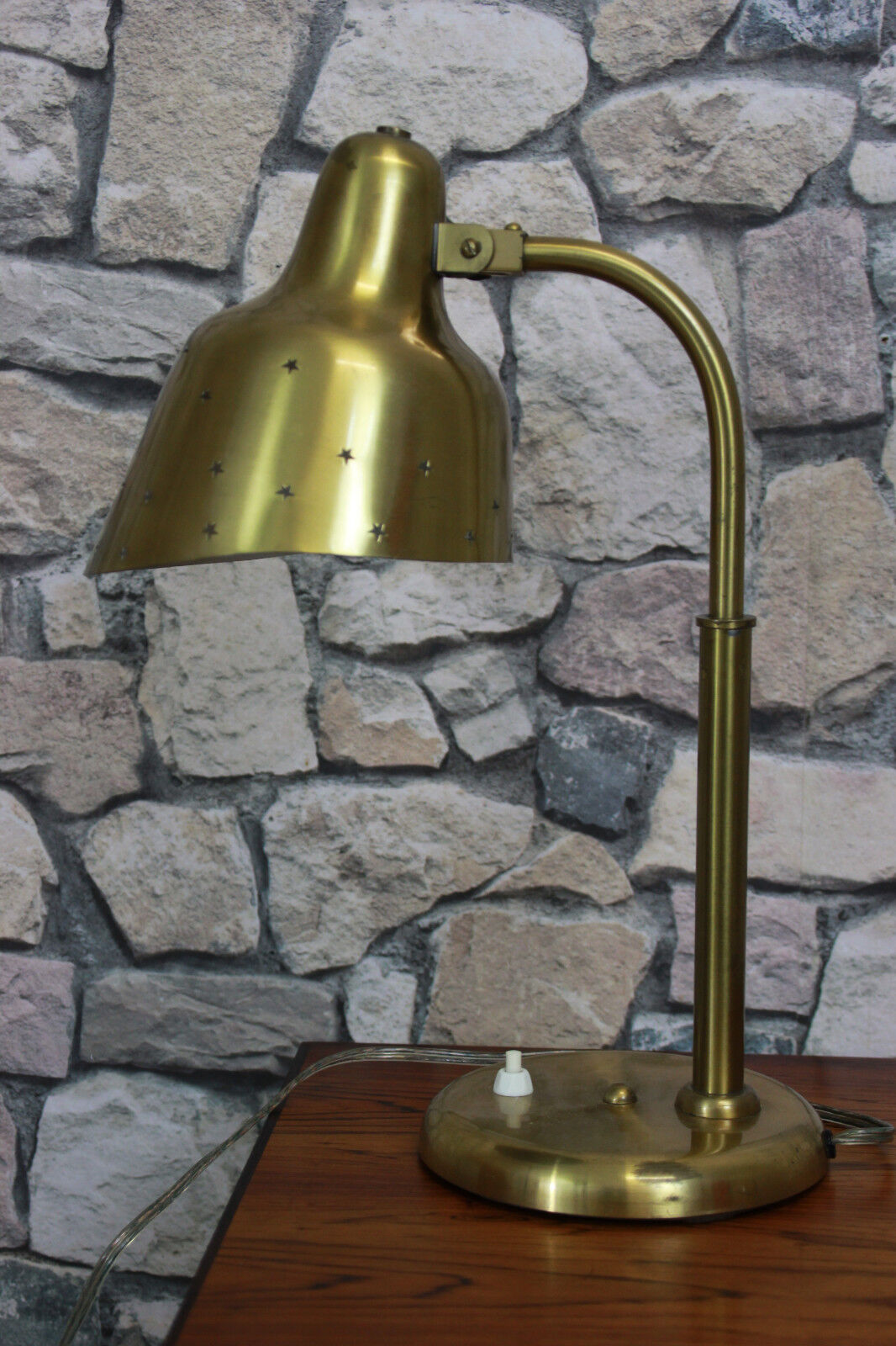 HANS BERGSTRÖM LAMPE TISCHLAMPE SWEDEN 40er